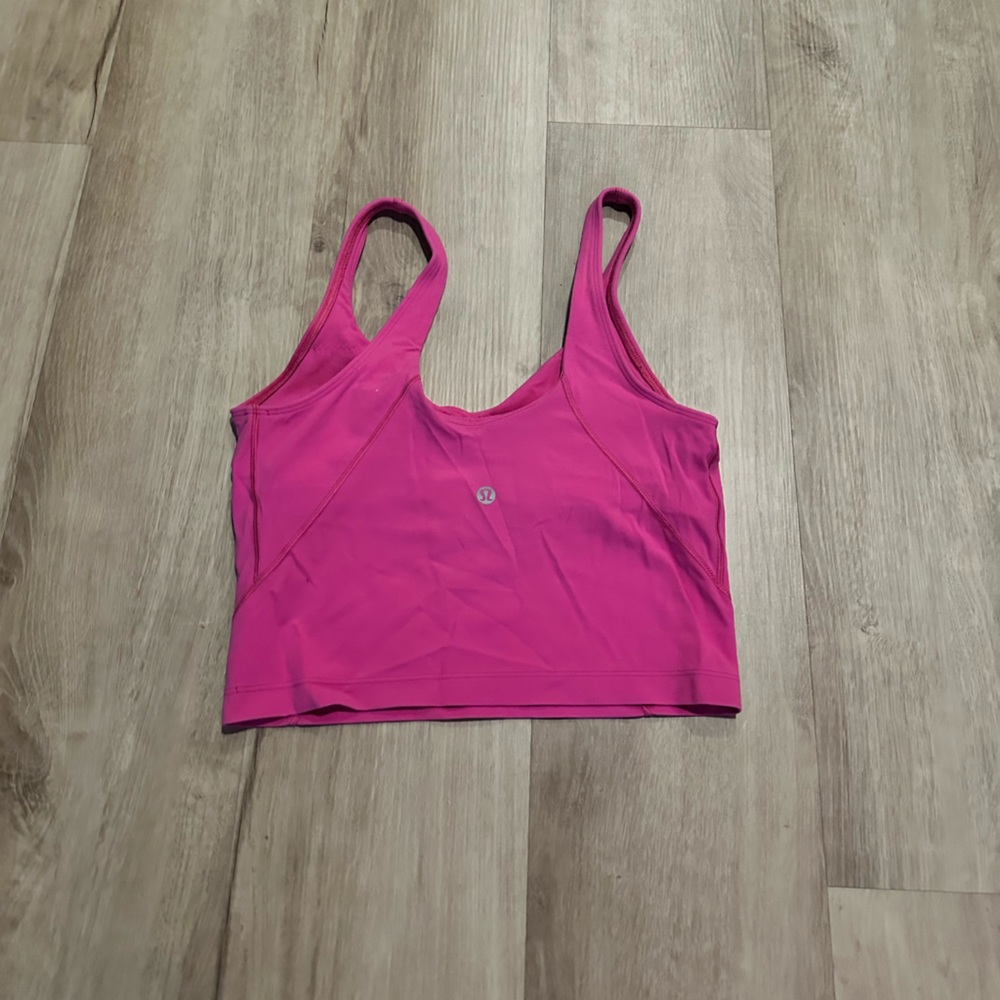 Pink lulu lemon align top